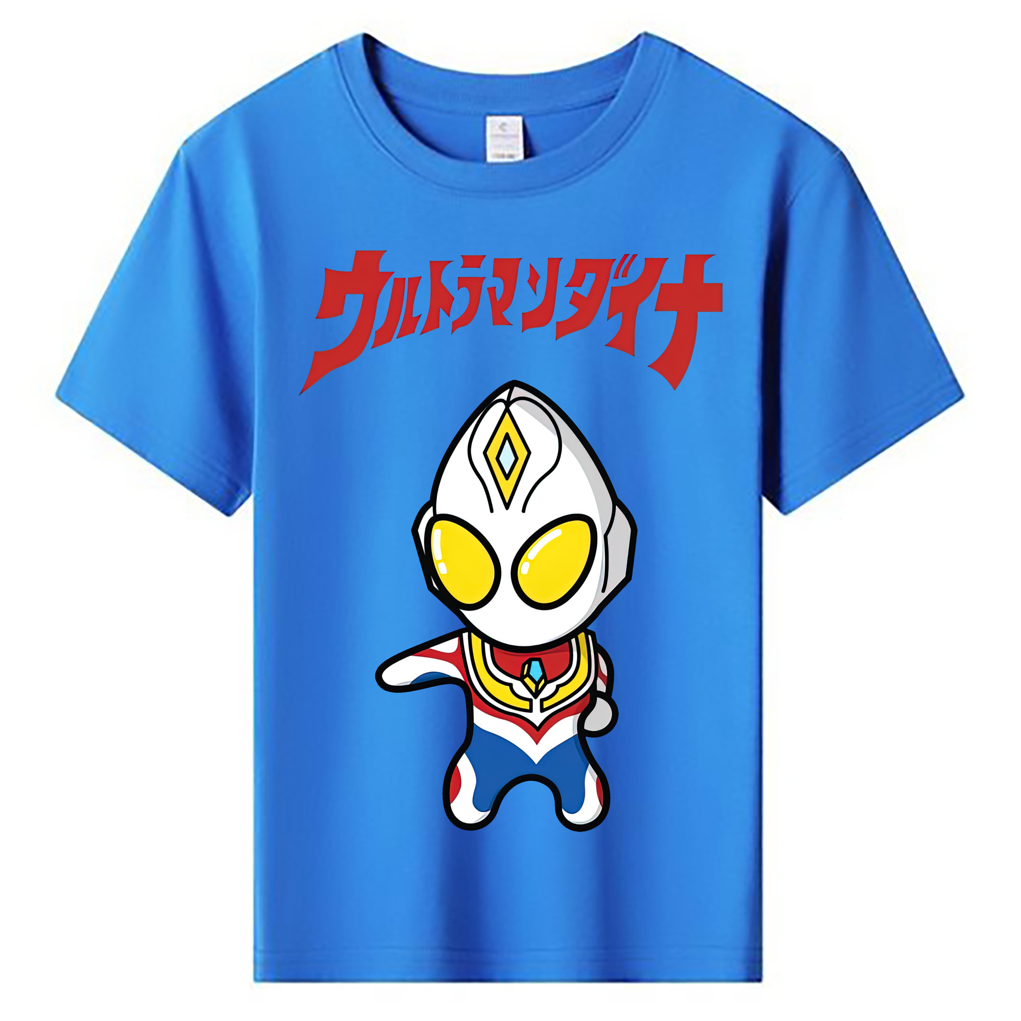 （画像用） ウルトラマン Ultraman 綿100％キッズTシャツ（フロントプリント）